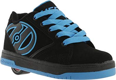 Heelys Men's Propel 2.0 Black Black Royal Roller Skate Shoes Sneakers